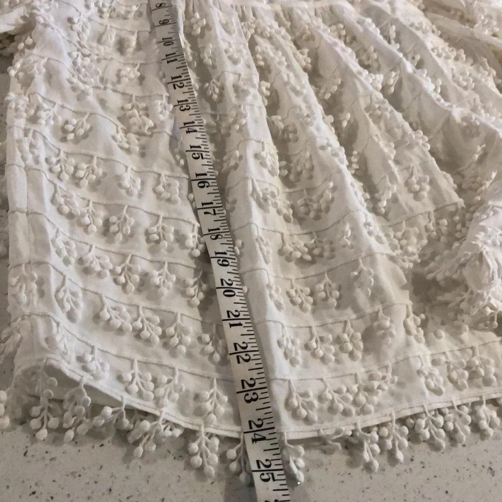 Farm Rio fringe detail short sleeve blouse - Picture 11 of 12